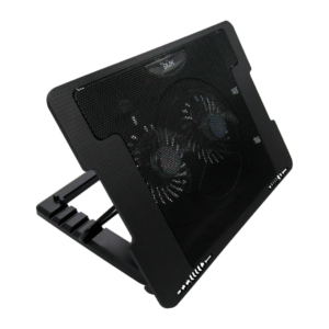 BASE DISIPADORA DE CALOR 2-VENT - 4-POSICIONES 2XUSB COLOR NEGRA